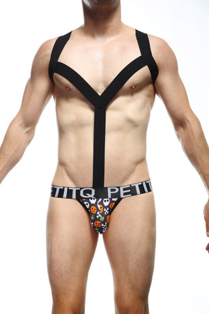 Body Jockstrap Savin Halloween - PetitQ Underwear - Lingerie masculine sexy et sous-vêtements pour homme originaux