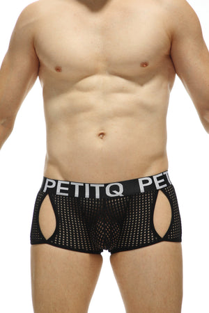Boxer Anzex Durtol Noir - PetitQ Underwear - Lingerie masculine sexy et sous-vêtements pour homme originaux
