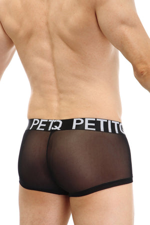 Boxer Dumbo Net Noir - PetitQ Underwear - Lingerie masculine sexy et sous-vêtements pour homme originaux