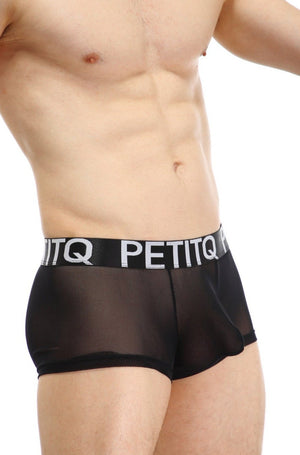 Boxer Dumbo Net Noir - PetitQ Underwear - Lingerie masculine sexy et sous-vêtements pour homme originaux