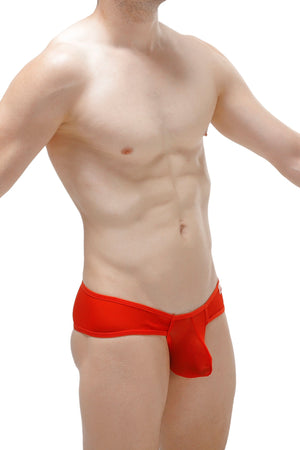String Toga Net Rouge - PetitQ Underwear - Lingerie masculine sexy et sous-vêtements pour homme originaux