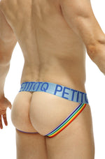 Regenbogenblauer Jockstrap