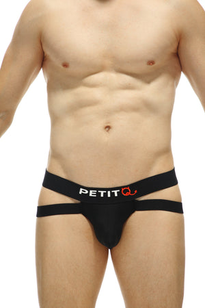 Jockstring Bust Migny Noir - PetitQ Underwear - Lingerie masculine sexy et sous-vêtements pour homme originaux