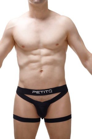 Jockstring Speiger Noir 2023 - PetitQ Underwear - Lingerie masculine sexy et sous-vêtements pour homme originaux
