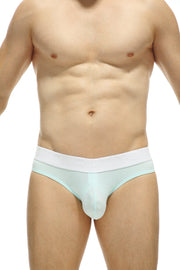 Mega Bulge Bamboo Tanga Blau