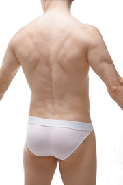 Tanga Ball-bra Plum Blanc