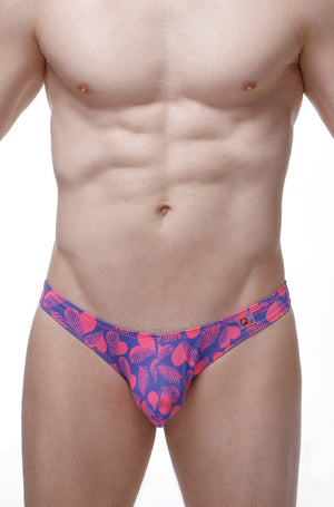 String Bulan Coeur Tropical - PetitQ Underwear - Lingerie masculine sexy et sous-vêtements pour homme originaux