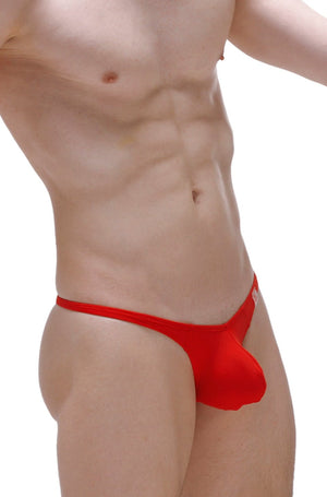 String Plellis Rouge - PetitQ Underwear - Lingerie masculine sexy et sous-vêtements pour homme originaux